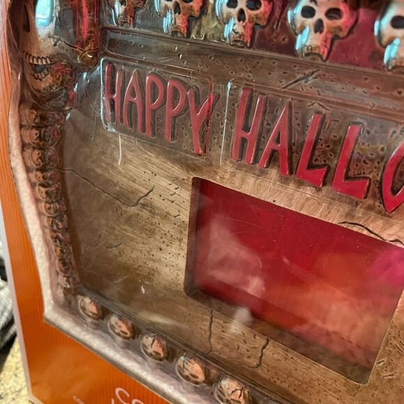 Target Electronic HALLOWEEN 2009 Count Down To Halloween Skull Sign RARE HTF - Picture 15 of 15